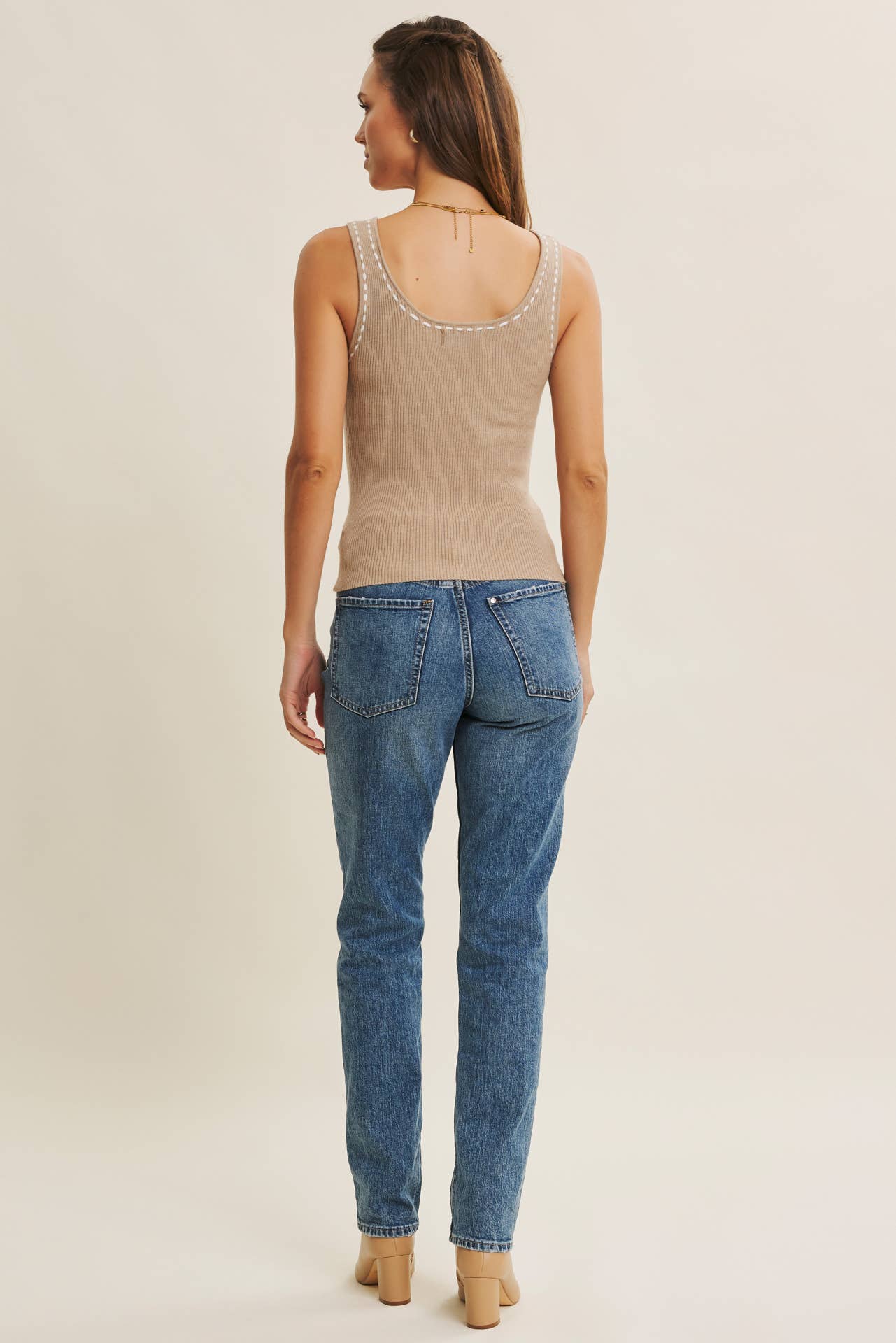 The Aerie Stitch Tank