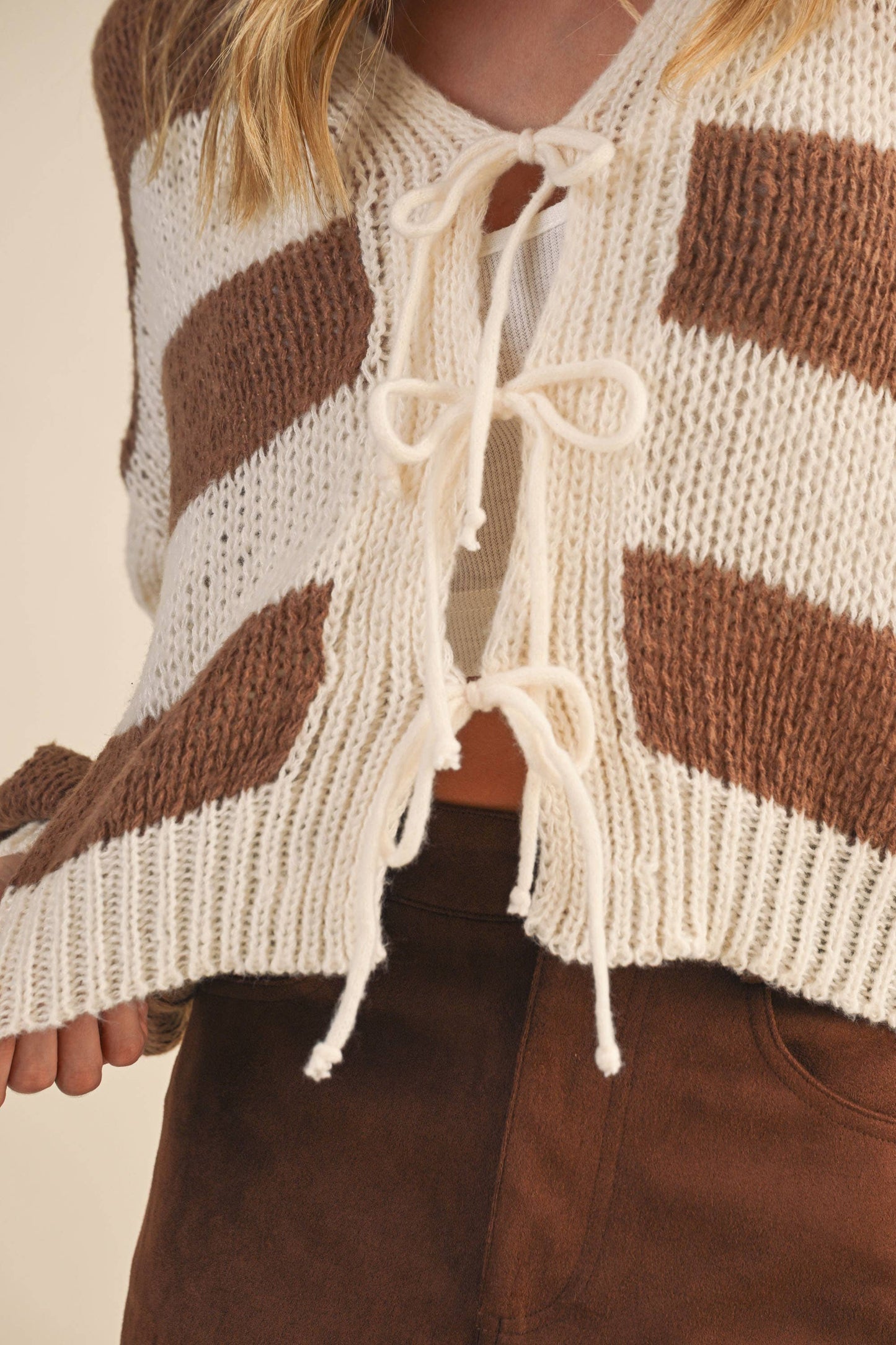 Maple Tie-Front Cardigan