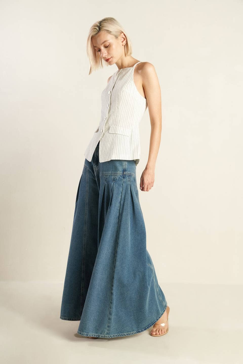 Sienna Button Vest