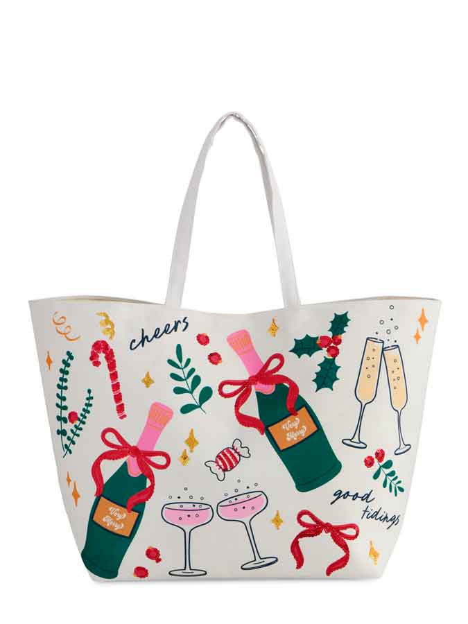 Bubbles Christmas Gifting Tote