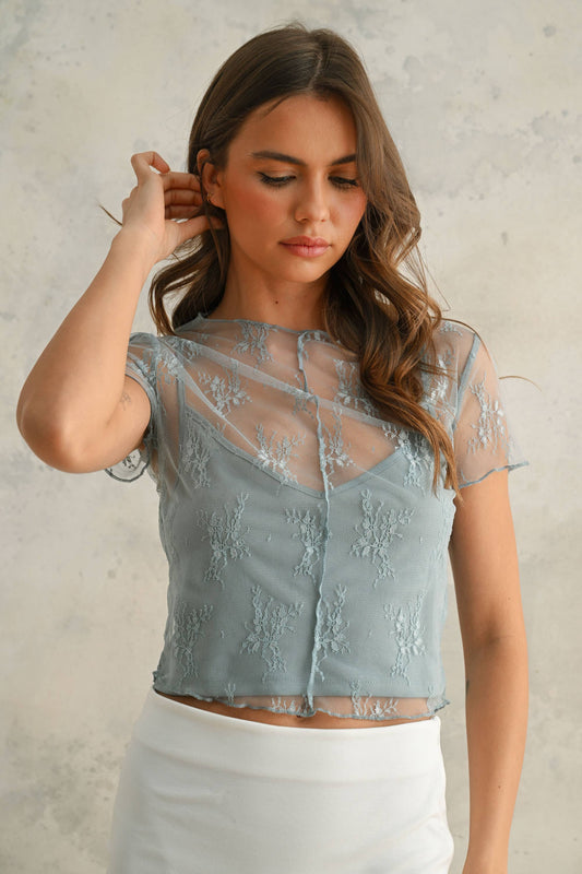 Peek-A-Lace Top
