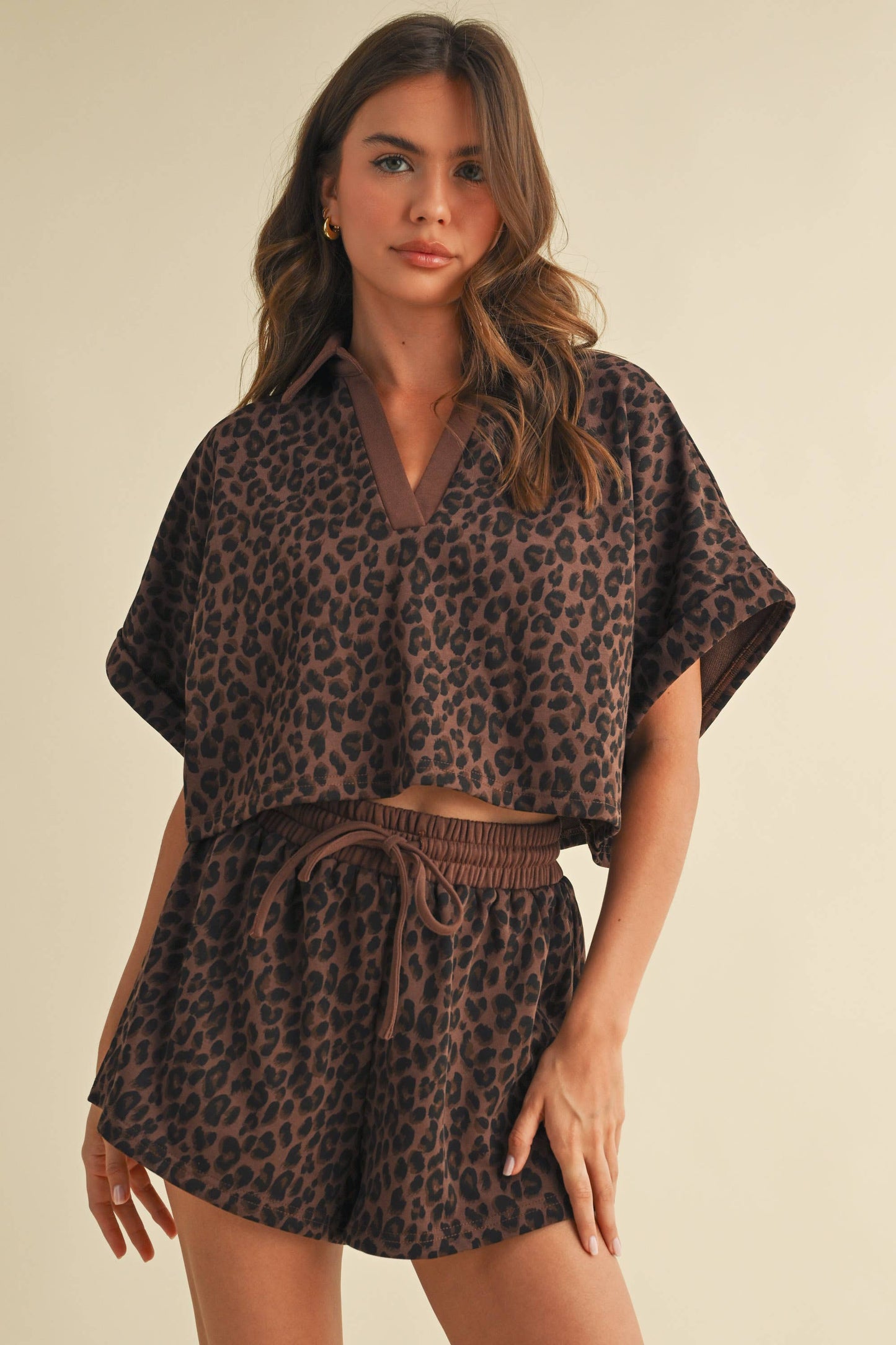Leopard Lounge Set