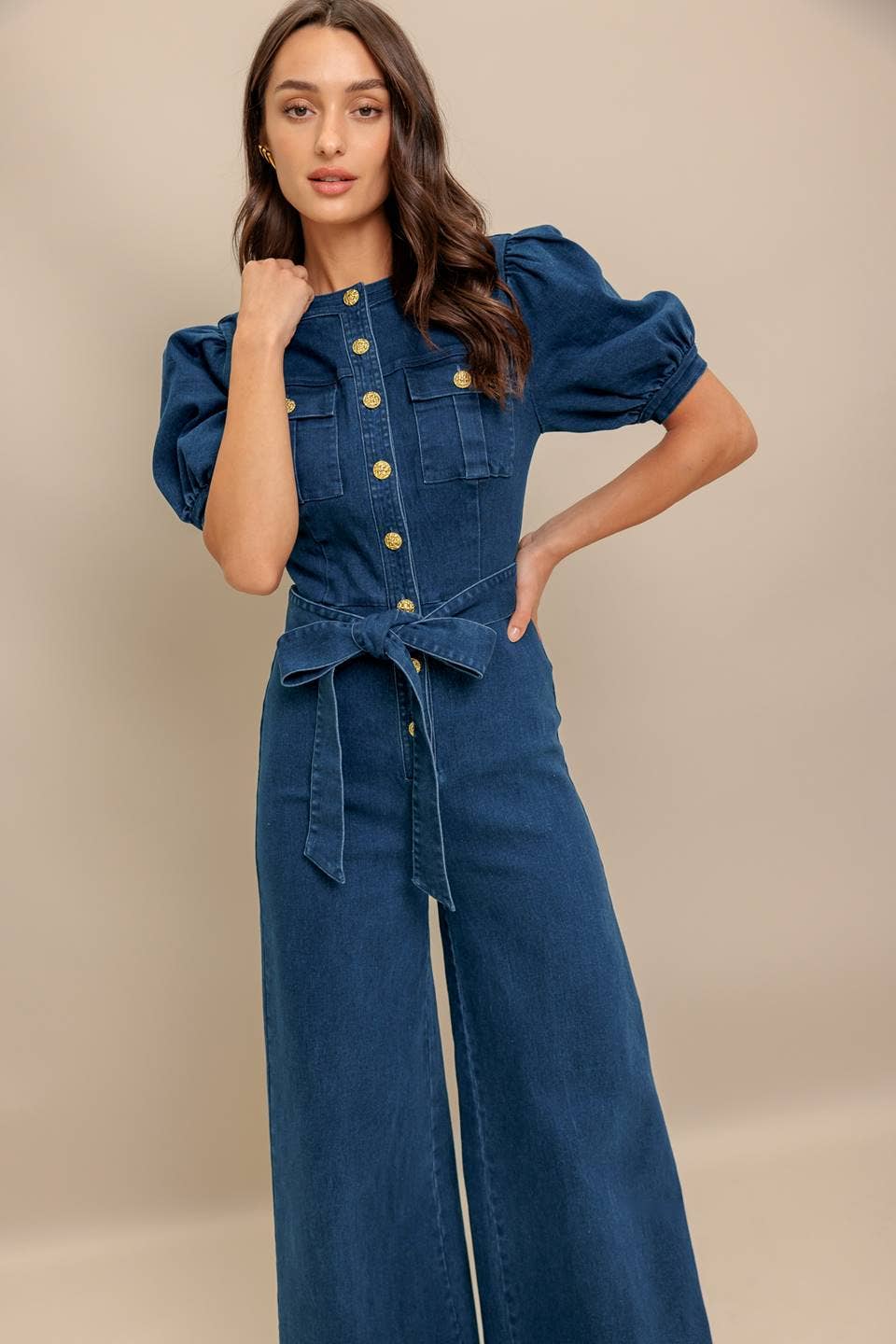 Denim Icon Jumpsuit