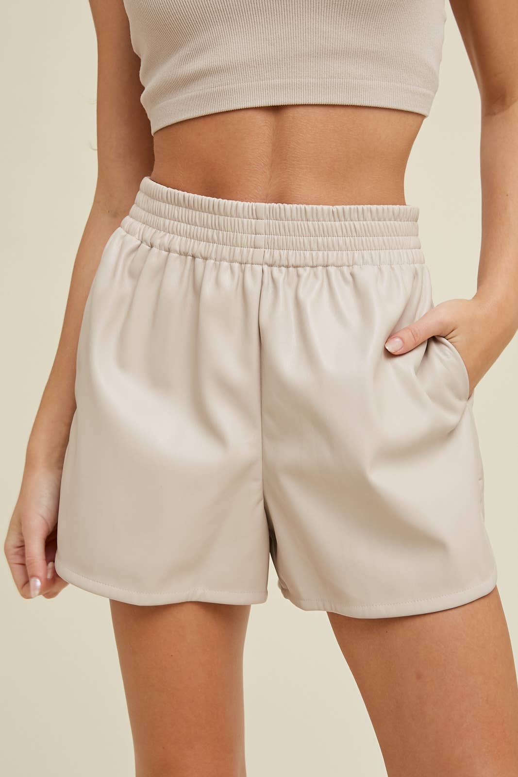 Aspen Leather Short