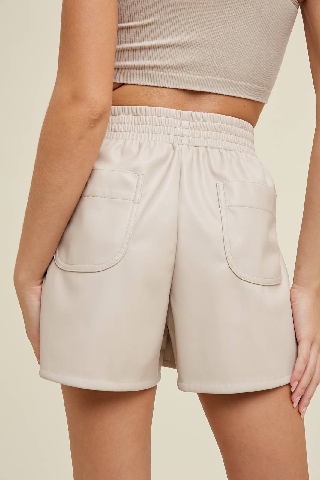 Aspen Leather Short