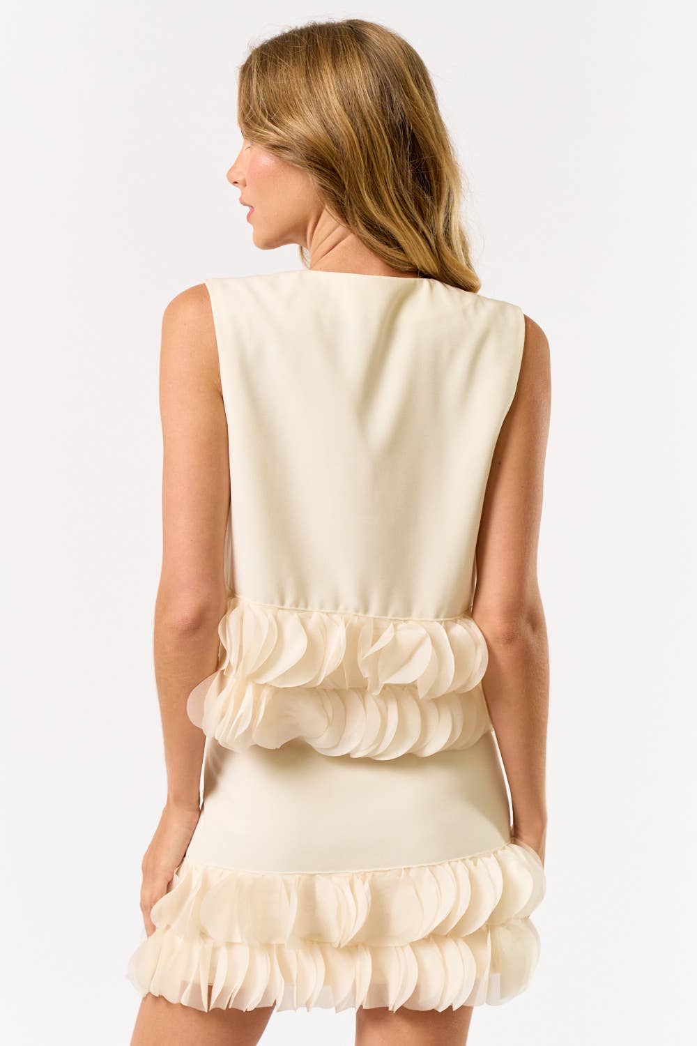 Ruffle Me Vest