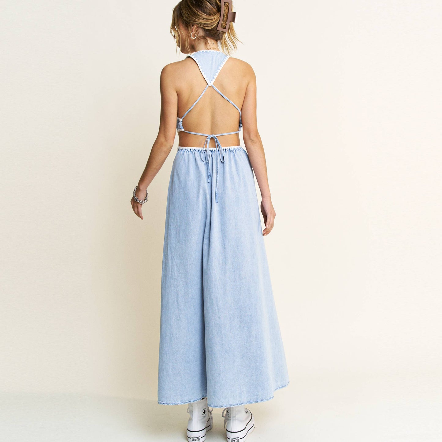 Chambray Coast Maxi
