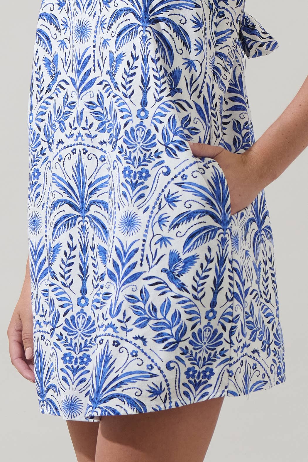 Romina Tropical Mini Dress
