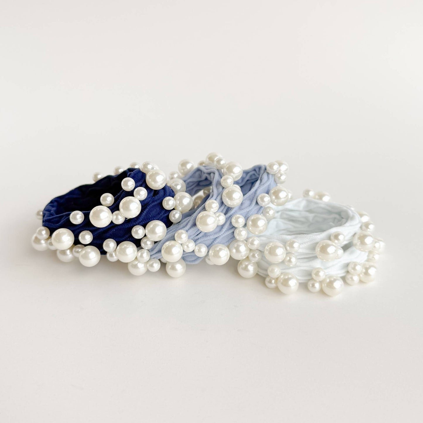 Coastal Pearl Hair Tie-set of 3