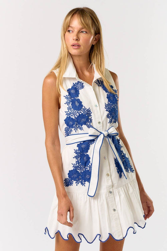 Bloom mini dress