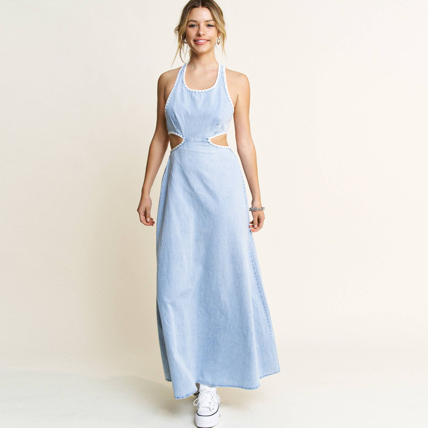 Chambray Coast Maxi
