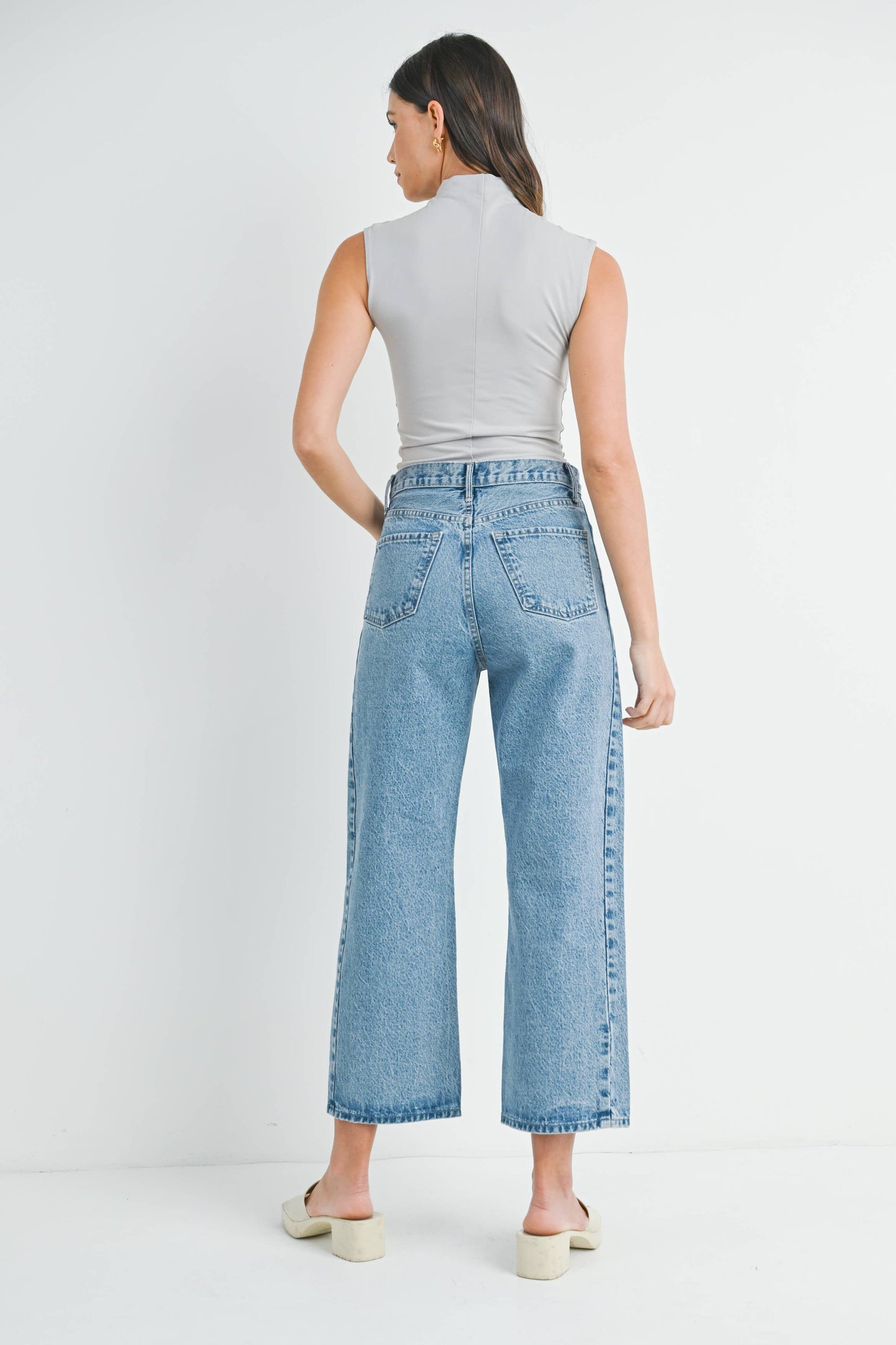 Patch Barrel Jean