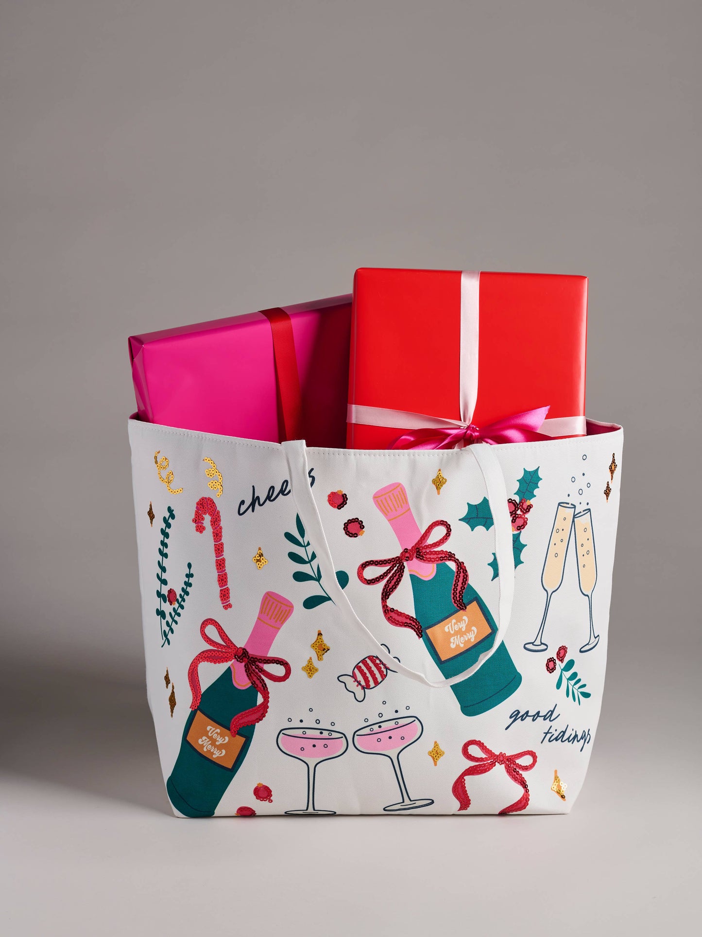 Bubbles Christmas Gifting Tote