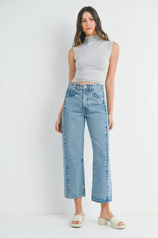 Patch Barrel Jean